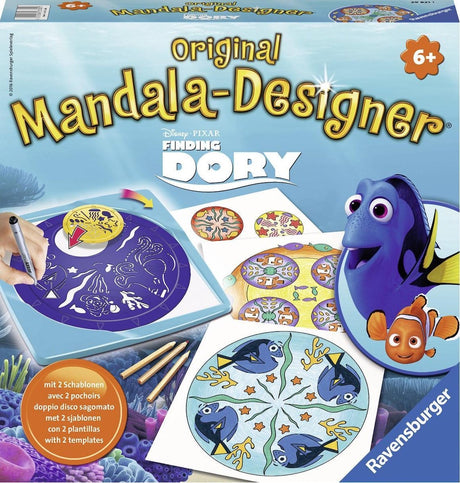 Diseñador de mandalas de Ravensburger encuentra a Dory de Disney