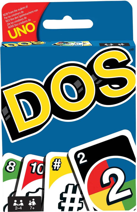 Boosterbox mattel - juego de cartas uno dos