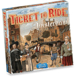 Days of Wonder Ticket to Ride Amsterdam – Juego de mesa holandés para 2 a 4 jugadores - juego de estrategia rápida a partir de 8 años - juega en el Ámsterdam del siglo XVII