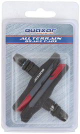 Zapatas de freno Quaxar triple v-brake color 72mm negro
