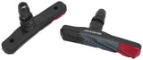 Zapatas de freno Quaxar triple v-brake color 72mm negro