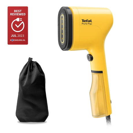 Vaporizador de ropa Tefal pure pop amarillo