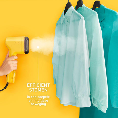 Vaporizador de ropa Tefal pure pop amarillo