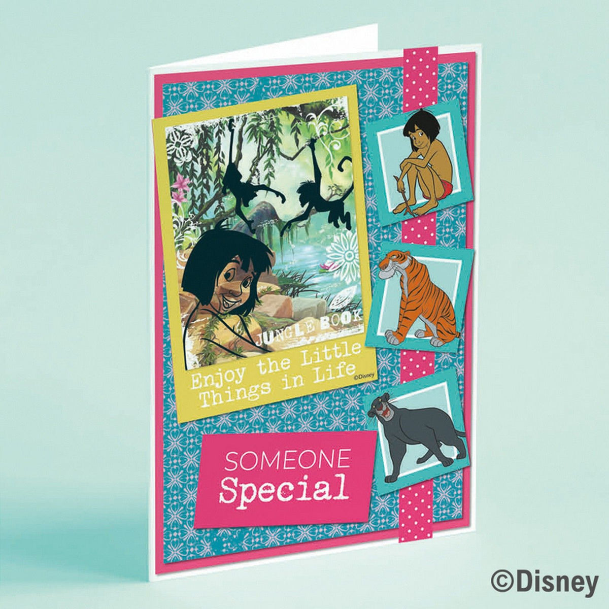 Expresiones creativas • kit de tarjeta pequeña el libro de la selva 8x8