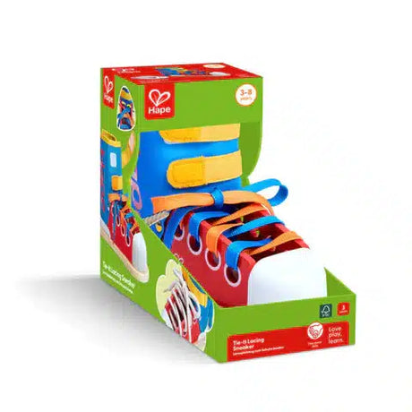 Edugro hape tie it zapato para atar de piel
