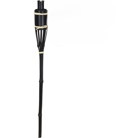 Pro garden antorcha de jardín bambú 65cm negro
