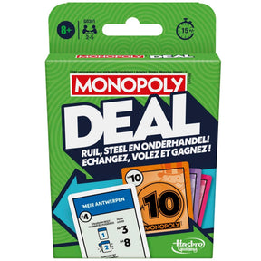 Juego de cartas Hasbro Monopoly Deal - Edición holandesa