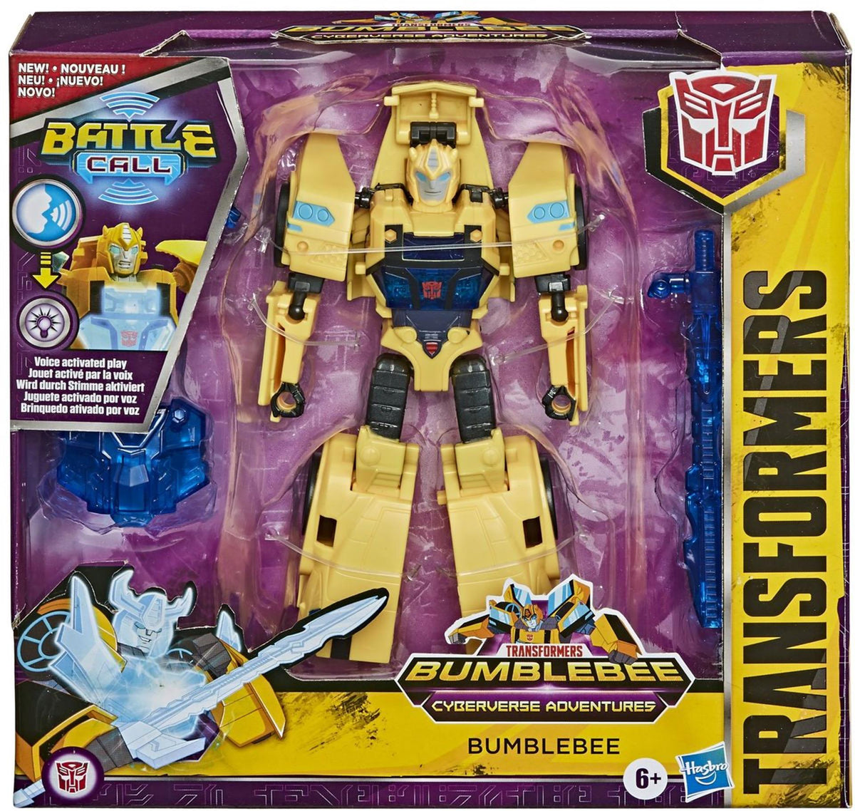 Hasbro transformadores llaman soldado 15 cm