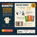 Gatitos explosivos lanzan burritos - - divertido juego de fiesta - juego de cartas para familiares y amigos - ¡lanzan burritos blandos! - holandés