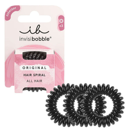 Invisibobble original true black 3 piezas