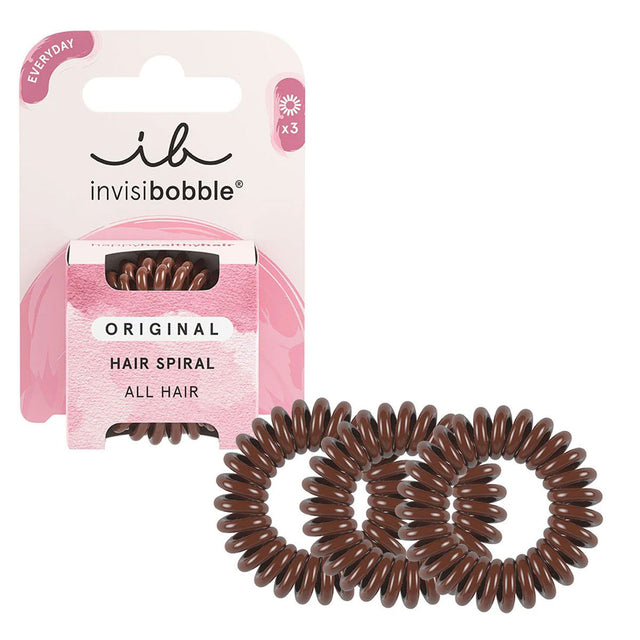 Invisibobble original pretzel marrón 3 piezas