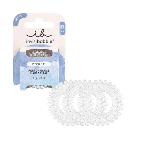 Invisibobble power cristalino 3 piezas