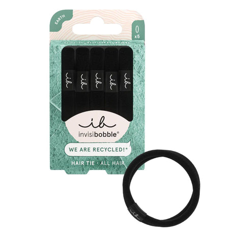 Coletero Invisibobble negro 5uds.