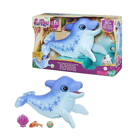 Hasbro furreal dazzlin hace hoyuelos a mi juguetón delfín