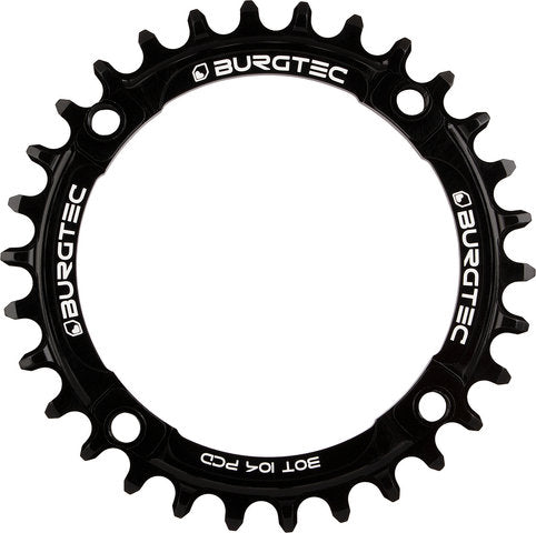 Plato fino y grueso Burgtec 104mm bcd para shimano