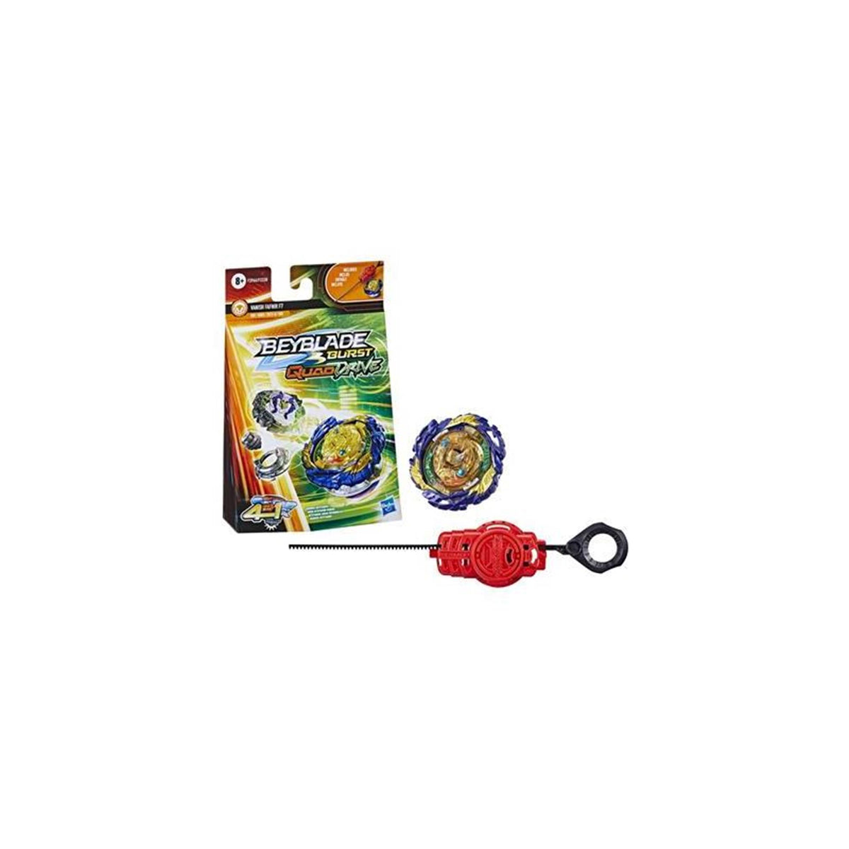 Paquete inicial de hasbro beyblade quad drive