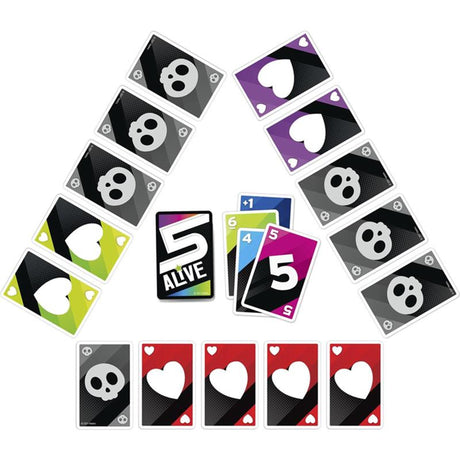 Hasbro gaming 5 juego de cartas vivas