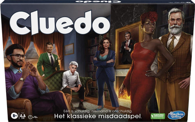 Hasbro Cluedo el clásico juego del crimen.