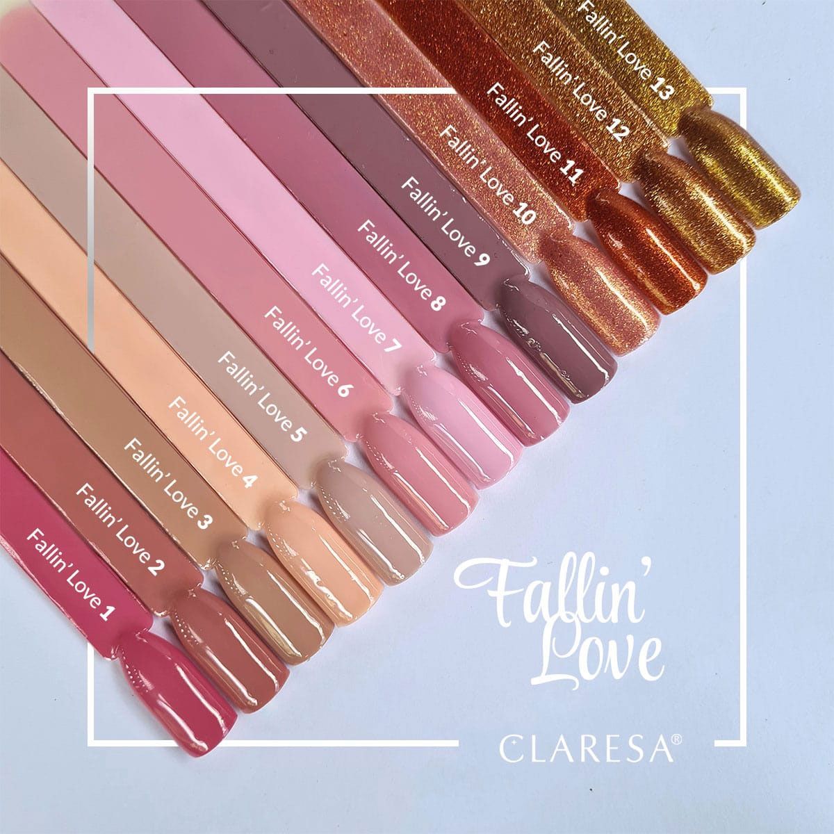 Claresa Esmalte Gel UV LED 5ml Fallin' Love 6