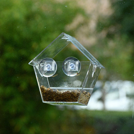 Comedero con ventana de diseño Esschert L9,3 x W15 x H 15 cm