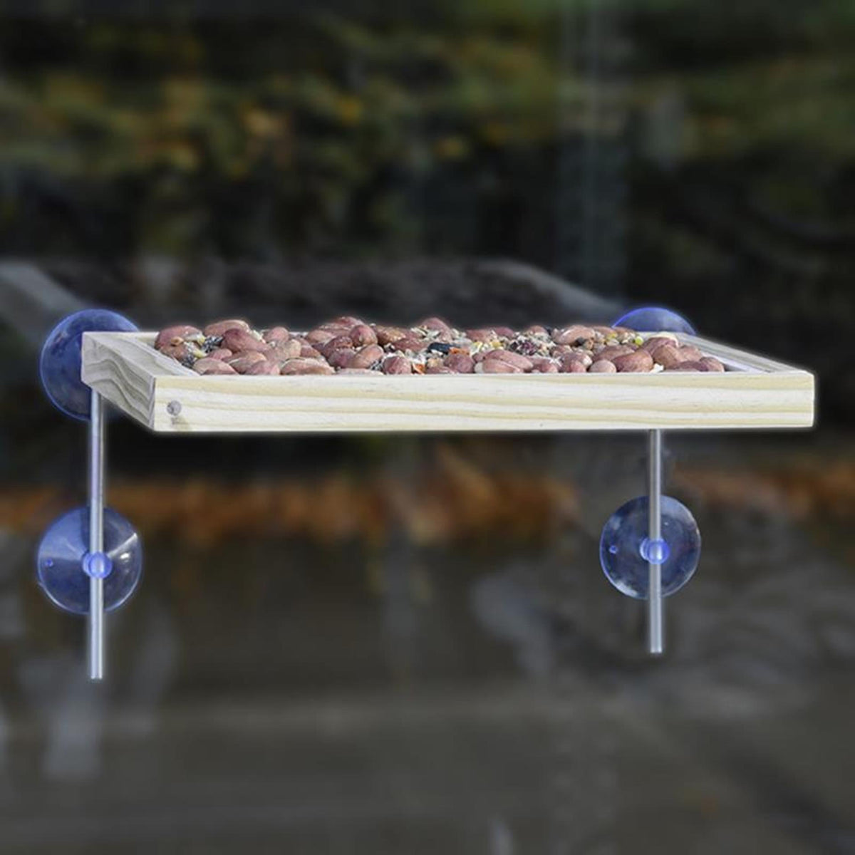 Mesa de alimentación con ventana de diseño Esschert