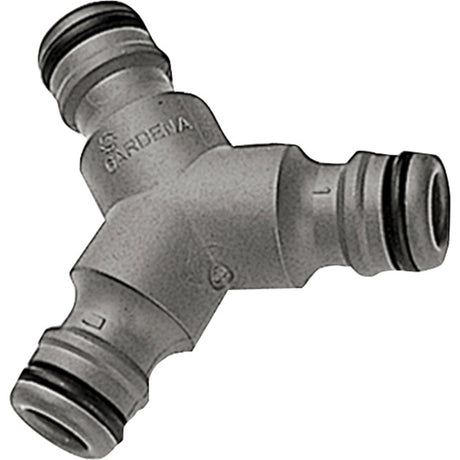 Acoplamiento de 3 vías Gardena (gris, 934-50)