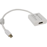 Delock mini displayport > adaptador hdmi (blanco, 0,2 metros, 4k)