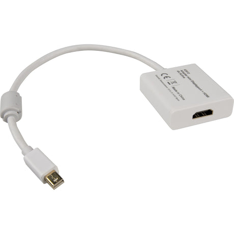 Delock mini displayport > adaptador hdmi (blanco, 0,2 metros, 4k)