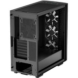 Carcasa torre midi Deepcool ck560 (negro | 2x USB-A | 1x USB-C | RGB | vidrio templado)