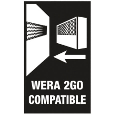 Wera kraftform kompakt vde 16 extra delgado 1 destornillador buscador de herramientas (rojo amarillo, 16 piezas)