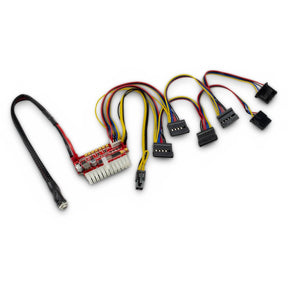 Adaptador DC DC NAS Mini-ITX PSU 200W de Inter-tech (sin fuente de alimentación, admite fuentes de alimentación de hasta 200W)