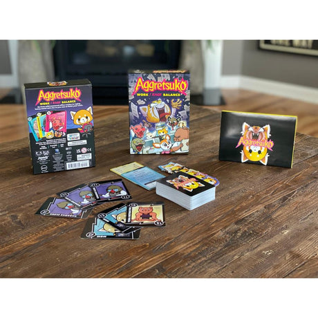 Red europea de jugadores agretsuko: juego de cartas Work Rage Balance (inglés, 3 - 6 jugadores, 30 minutos, a partir de 10 años)