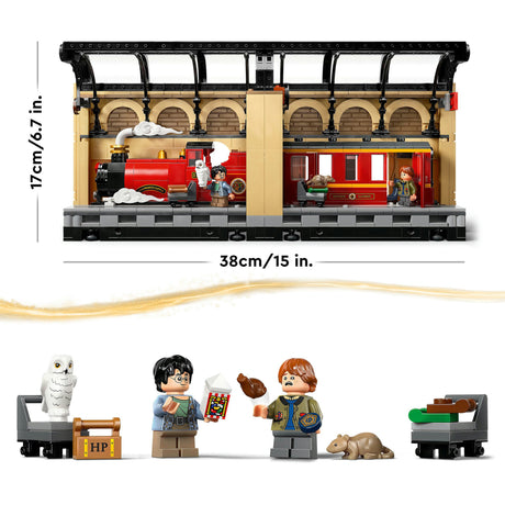 Lego harry potter sujetalibros: kit de construcción del expreso de hogwarts - 76450