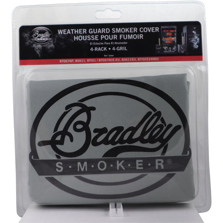 Funda para ahumador Bradley - Funda protectora original para ahumador btwrc6 de 6 rejillas (negra)