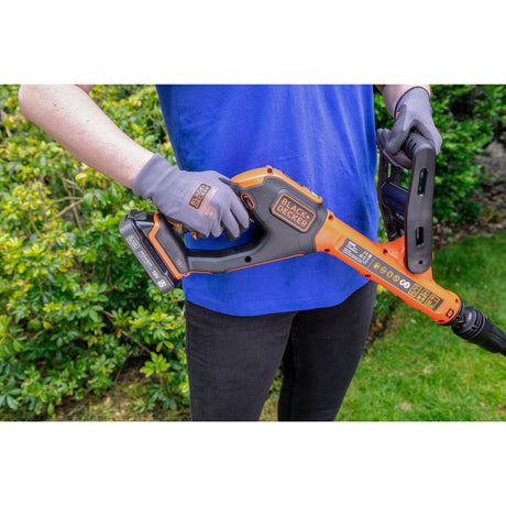 Cable cortacésped black+decker 18v 2.0ah 28cm afs - bcst918d1-qw