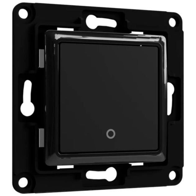 Interruptor de pared Shelly 1 botón (negro)