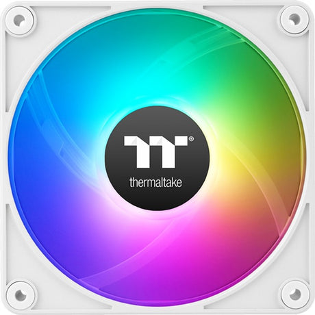Thermaltake ct120 ex argb sync ventilador de refrigeración para pc nieve (paquete de 3 ventiladores) ventiladores de caja (blanco, 3 piezas, 120 x 120 x 25 mm, pwm)