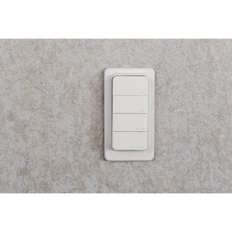 Shelly Blu RC Button 4 ZB Mando a distancia (Blanco, Bluetooth 5 (LE), ZigBee)