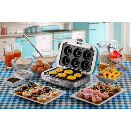Sandwichera Ariete party time para hacer cupcakes 1972 01 (azul claro)
