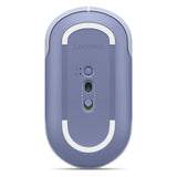 Ratón Bluetooth silencioso Lenovo 350 (lila, 2400 ppp, Bluetooth® 5.3)