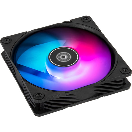 Ventilador de caja Silverstone Shark Force 120 argb (negro, 120 x 120 x 25 mm, pwm)