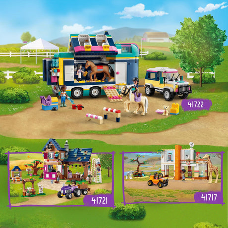 Lego friends - juguete de construcción de protección de animales salvajes de mia (41717)