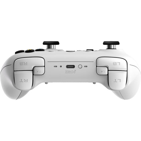 Mando inalámbrico 8bitdo ultimate 2 (blanco, bluetooth 2,4 ghz, usb, pc)
