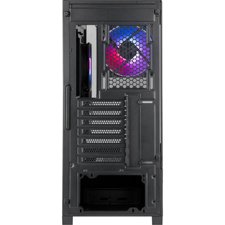 Carcasa mini torre Silverstone lucid 05 (negra | 2x USB-A | 1x USB-C | RGB | vidrio templado)