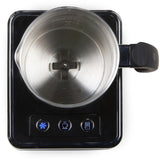 Espumador de leche Domo do717mf (acero inoxidable negro)