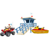 Figura de juego Estación Brigada de Rescate Bruder bworld (62780)