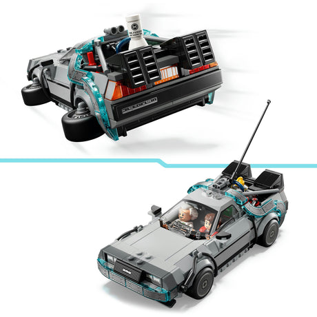 Lego speed champions máquina del tiempo de regreso al futuro - 77256