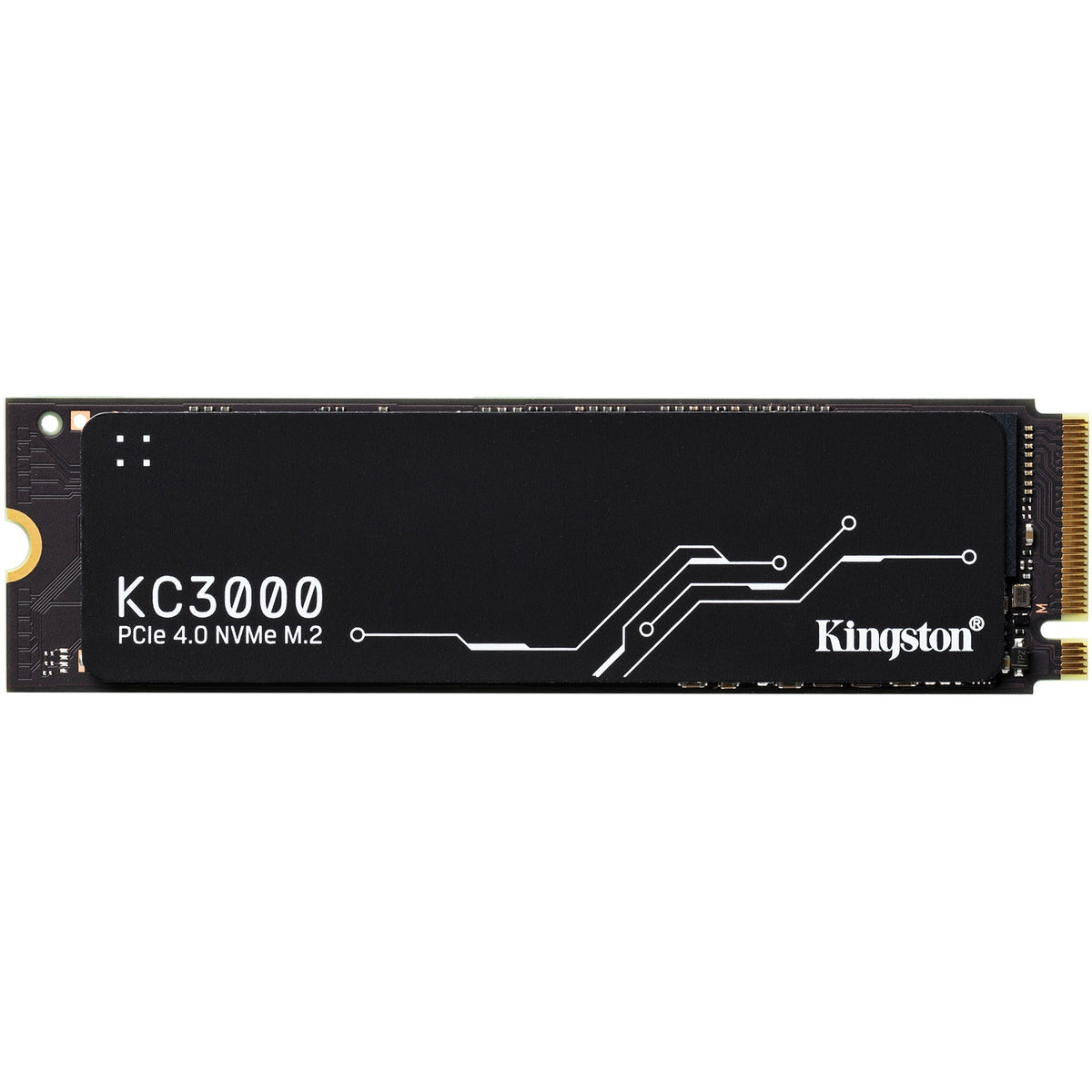 Kingston KC3000 512 GB SSD (Negro, Skc3000S 512G, PCIe 4.0 NVMe, M.2 2280)