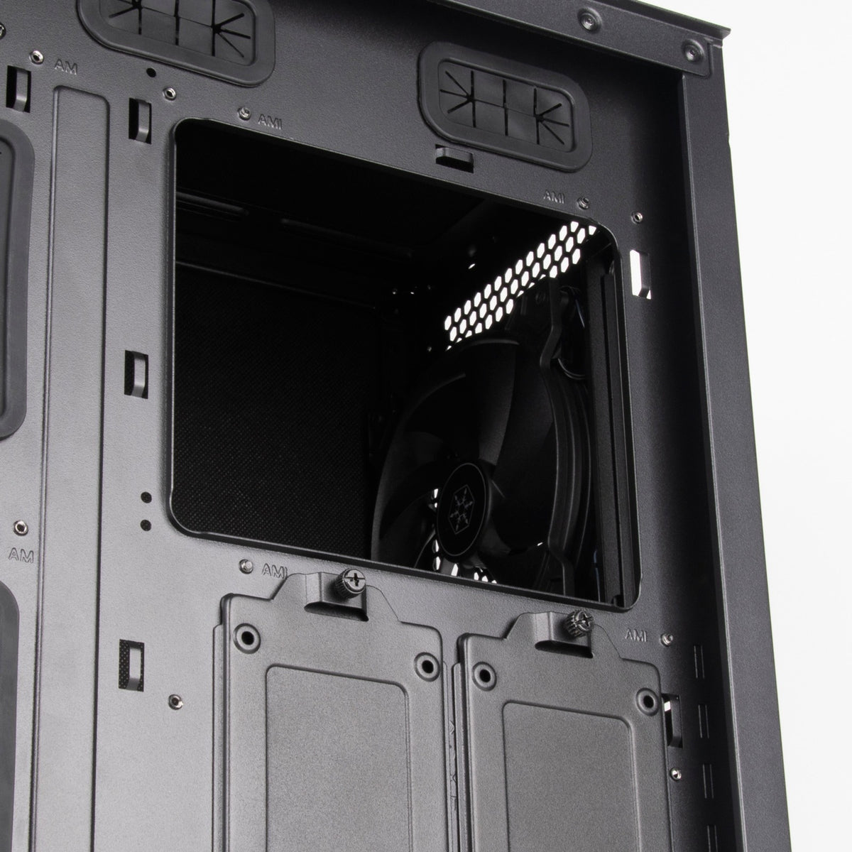 Carcasa torre midi Silverstone seta q1 (negro | 2x USB-A | 1x USB-C)