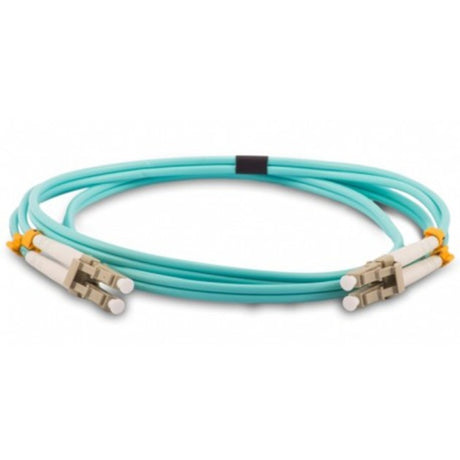 Cable lc dúplex om3 ubiquiti uisp de 10 gbps (turquesa, 3 metros)